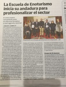 Norte de Castilla - Presentación Enoturismo